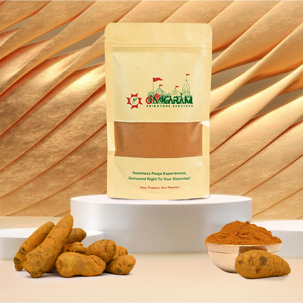 Premium Natural Pooja Turmeric 100 grams