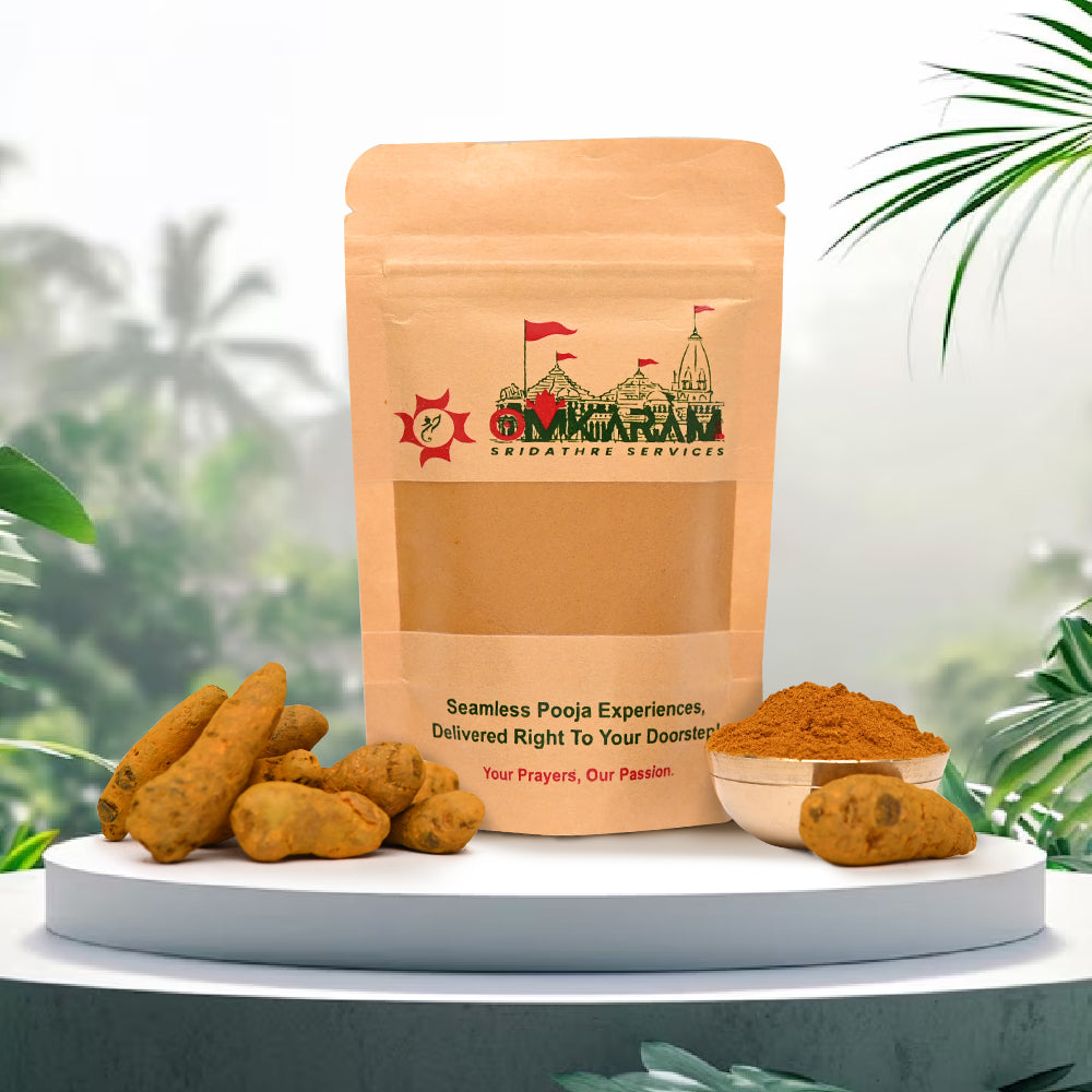 Organic Omkaram Turmeric - Handmade product